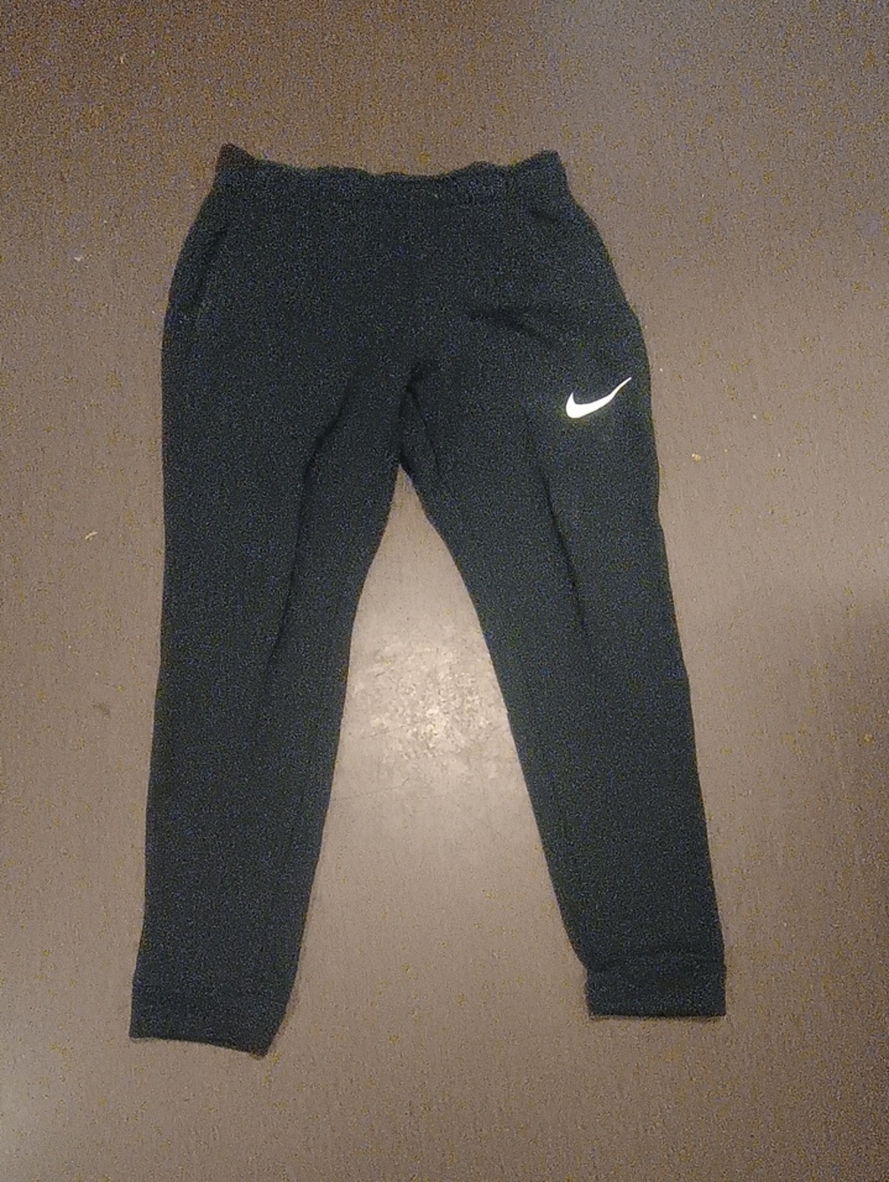 Nike Black Women's Joggers with White Swoosh